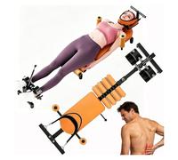 Home Gym Back Stretch Bench,Massage Inversion Table,Adjustable Length From 140 To 185 Cm,Spine Neck Traction,Core Strength Training Equipment For Home Use