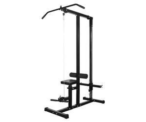 Home Gym without Weights Pull Down Machine Exercise Fitness Station vidaXL
