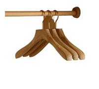 Home Hangers 4cm Wide Shoulder Wooden Hangers,2pcs Camphor Wood Durable Display Rack with Metal Hook for Suit Coat for Hanging Clothes(L-39cm H-24cm)