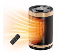 Home Harbour Cozy Heat 1500W Electric Space Heater, Portable Ceramic Fan Heater, Energy Efficient, 3 Modes, LED Display, 12H Timer