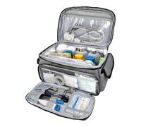 Home Health Nurse Bag Nurse Clinical Bag Organized Multi Pocket Protective