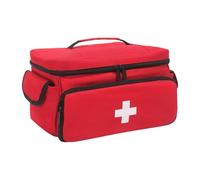 Home Health Nurse Bag - Portable Nylon Medical Bag, Multi-Compartment Organizer, Travel Friendly, Durable Work Carry | College Clinical Work Travel Home Health Supplies Storage