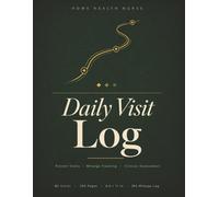 Home Health Nurse Daily Visit Log: Patient Visit Record Book with Mileage Tracker, Clinical Assessment, Wound Log & Multi-Agency Documentation | RN LPN LVN | 80 Visits | 8.5x11 | 200 Pages