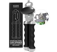 Home Hero Heavy Duty Stainless Steel Can Opener Manual Smooth Edge