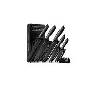 Home Hero Ultra-Sharp Stainless Steel Kitchen Knife Set - Chef Knives Set (5 pcs Set - Black with Sheath)