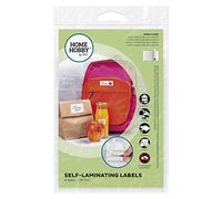 Home Hobby Self-Laminating Labels 4 Sizes 28 Pieces