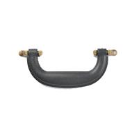 Home Improvement Handle Gold feet Antique Leather Box Accessories Imitation Leather Plastic Retro Handle Accessories(1)