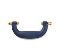 Home Improvement Handle Gold feet Antique Leather Box Accessories Imitation Leather Plastic Retro Handle Accessories(2)