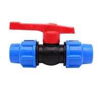 Home Improvement Valve Fitting Ball Valve for Home Bathroom Kitchen with External Thread 1pc Accessories Blue(20mm)