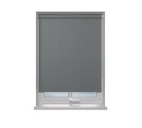 Home In Style 4U Roller blinds Thermal Blackout Roller blind - Trimmable UV Protection Child Safe Home Office Window Blinds Easy Fit Room Darkening shades Grey Blind 180cm wide x 165cm drop