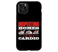 Home Inspector Building Inspecting Homes Is My Cardio Case for iPhone 11 Pro
