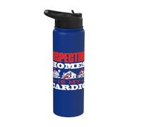 Home Inspector Building Inspecting Homes is My Cardio Stainless Steel Insulated Water Bottle