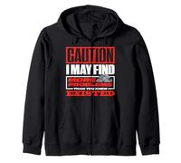 Home Inspector Building Inspector Caution I May Find Zip Hoodie