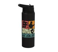 Home Inspector Building Inspector Home Inspector Stainless Steel Insulated Water Bottle