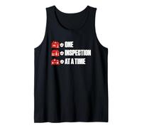 Home Inspector Building Inspector One Inspection At A Time Tank Top