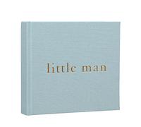 Home Inspirations Bambino Blue Linen Photo Album - Little Man