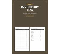 Home Inventory Log: Room by Room Record Book for Insurance Claims and Estate Planning | Track Belongings with Value Serial Numbers and Details | Property Organizer
