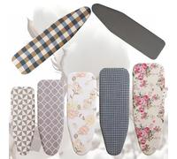 Home Ironing Board Cover 90x30cm 100x34cm 110x34cm 120x38cm, Replacement Ironing Board Cover And Pad With Elastic Edge, Resists Scorching And Staining Cotton Protection Covers ( Color : C , Size : 100