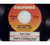home is a wounded heart / don't think... feel 45 rpm single