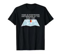 Home is Everywhere and Nowhere Cameroonian Roots Value Graphic T-Shirt, Men, Black, M