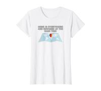 Home is Everywhere and Nowhere Cameroonian Roots Value Graphic T-Shirt, Women, White, L