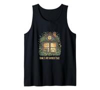 Home is My Favorite Place Cozy Introvert Lifestyle Tank Top