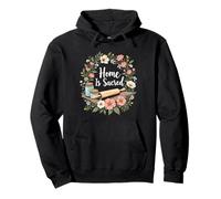 Home Is Sacred Tradwife Cottagecore Homemaker Baking Pullover Hoodie