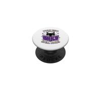 Home Is Where I Hide My Spell Books Black Cat Witchy Reader PopSockets Adhesive PopGrip