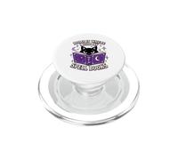 Home Is Where I Hide My Spell Books Black Cat Witchy Reader PopSockets PopGrip for MagSafe