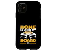 Home Is Where My Board Is Cornhole Lover Case for iPhone 11
