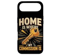 Home Is Where My Commission Is Realtor Agent Case for iPhone Air