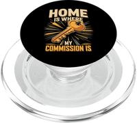 Home Is Where My Commission Is Realtor Agent PopSockets PopGrip for MagSafe