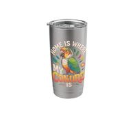 Home is Where My Conure is Conures Stainless Steel Insulated Tumbler