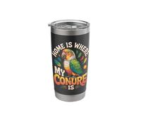 Home is Where My Conure is Conures Stainless Steel Insulated Tumbler
