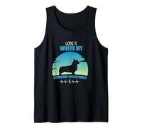Home Is Where My Pembroke Welsh Corgi Roams Daily Tank Top