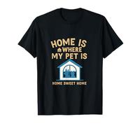 Home Is Where My Pet Is Animal Rescue Graphic T-Shirt