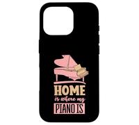 Home is where my piano is Case for iPhone 16 Pro