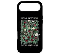 Home Is Where My Plants Are Skull Flower Skeleton Gardener Case for iPhone Air