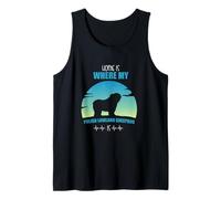 Home Is Where My Polish Lowland Sheepdog Stays Forever Tank Top