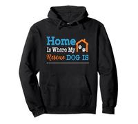 Home Is Where My Rescue Dog Pullover Hoodie