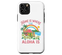 Home Is Where The Aloha Is Hawaiian Beach Surf Paradise Art Case for iPhone 11 Pro
