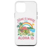 Home Is Where The Aloha Is Hawaiian Beach Surf Paradise Art Case for iPhone 12 mini