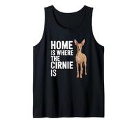 Home is Where The Cirnie Sicilian Hound Cirneco dell'Etna Tank Top
