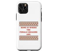 Home is where the Female Orgasms are -sexy gifts for couples Case for iPhone 11 Pro