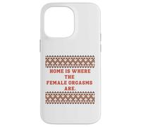 Home is where the Female Orgasms are -sexy gifts for couples Case for iPhone 14 Pro Max