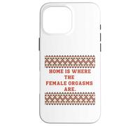 Home is where the Female Orgasms are -sexy gifts for couples Case for iPhone 16 Pro Max