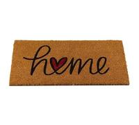Home Is Where The Heart Is Coir Brush Doormat 75 x 45cm