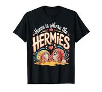 Home is Where the Hermies are Hermit Crab Crabitat Value Graphic T-Shirt