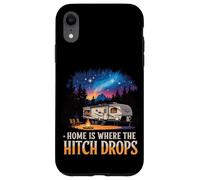Home Is Where The Hitch Drops RV Life Case for iPhone XR