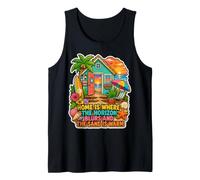 Home is Where The Horizon Blurs and The Sand is Warm Tank Top